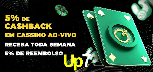 Promoções do cassino ao Vivo Up7